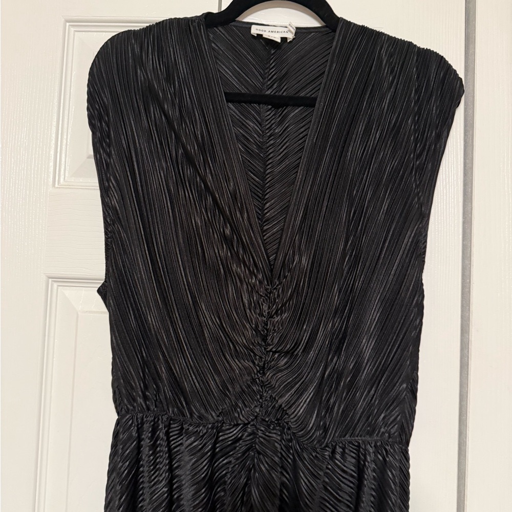 Good American Black Maxi Dress